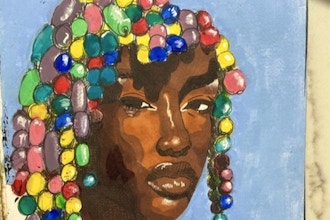 Creating Portraits for Teens: Drawing + Painting